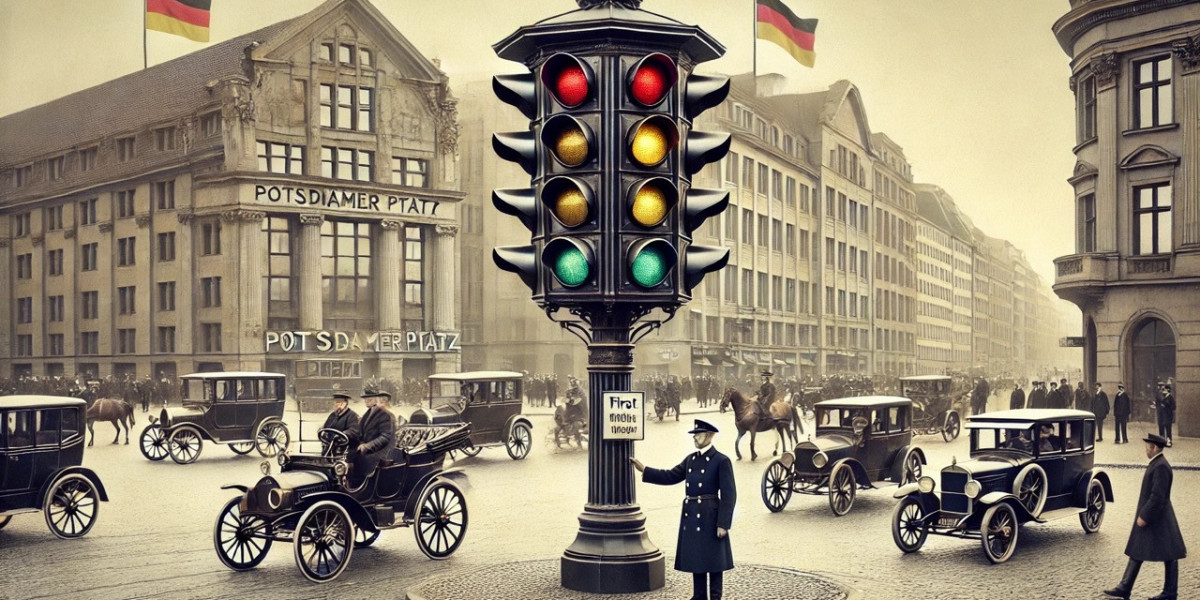 Die erste Ampel in Deutschland wurde 100 Jahre